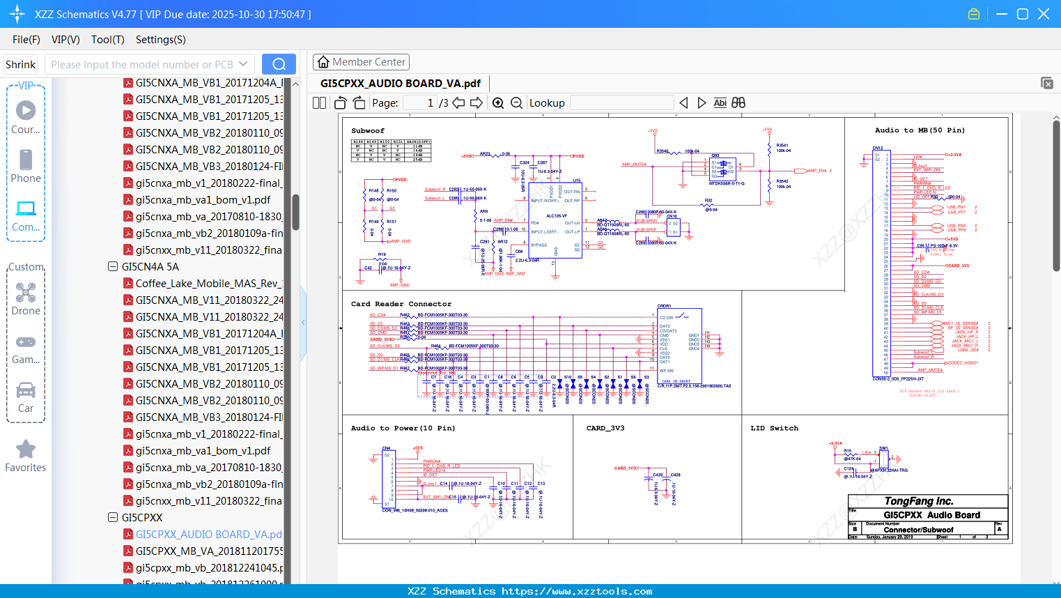 Laptop Mechrevo GI5CPXX_AUDIO BOARD_VA